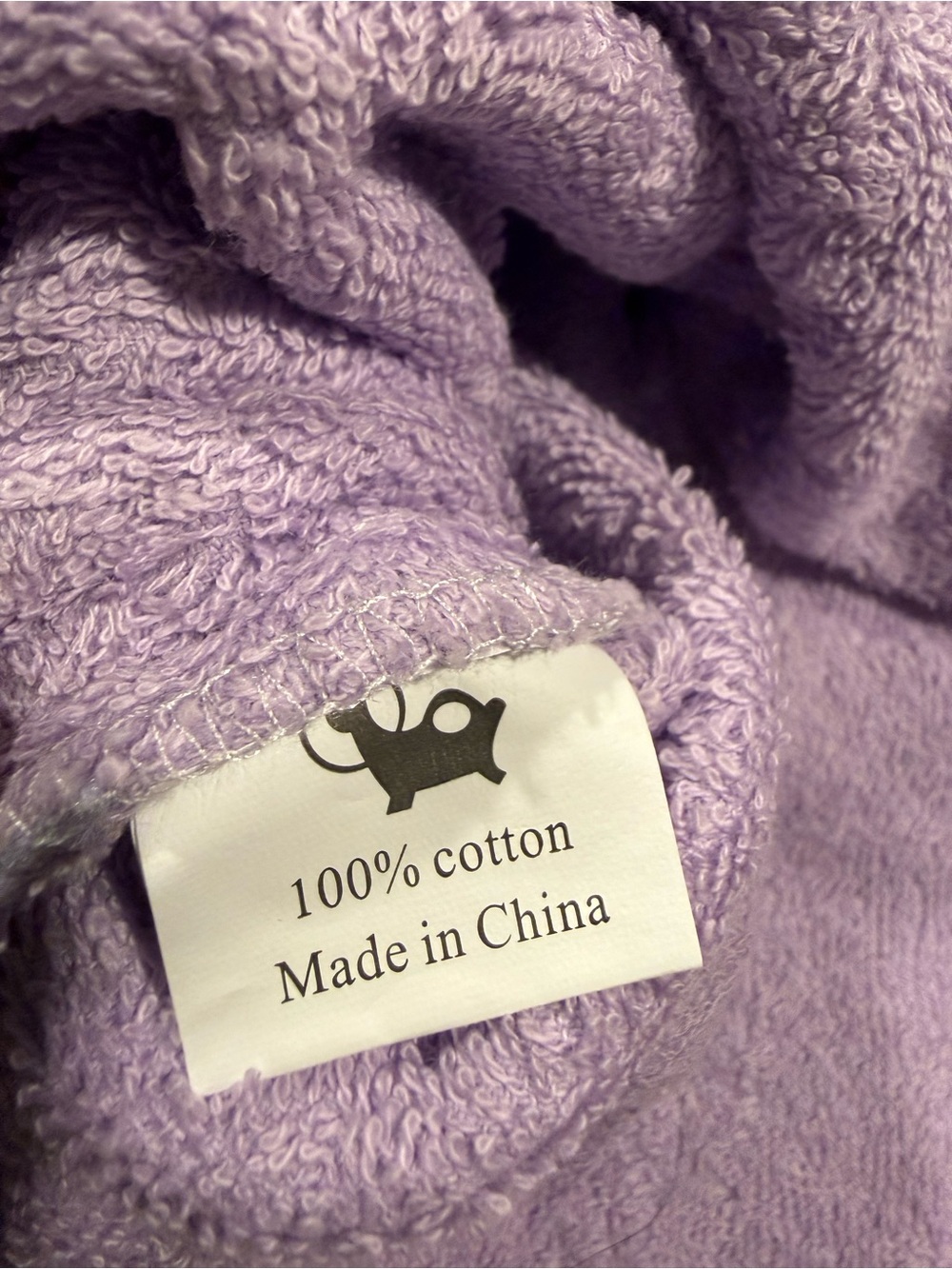 Turbie Twist Lavender and White Hair Towels Set - Picture 4 of 5